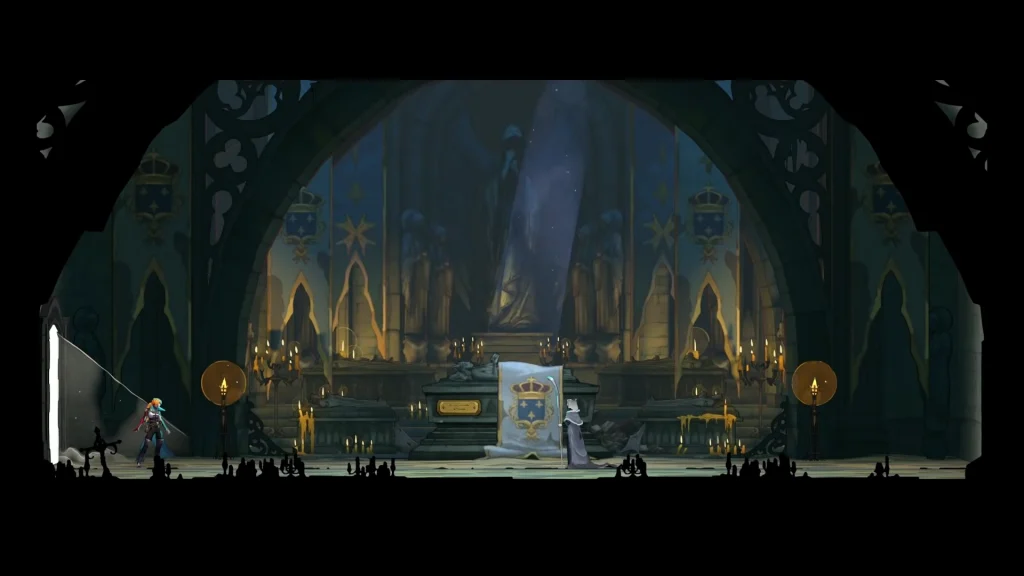 Castlevania Belmont's Curse Tomb of the Noble Queen room