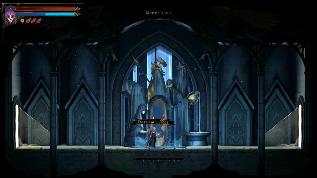 Castlevania Belmont's Curse Tomb of the Noble Queen Overgrown Crypt Mirror of Life