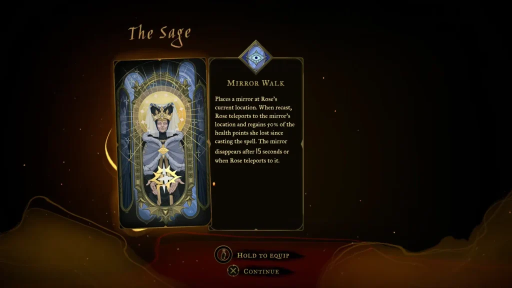 Castlevania Belmont's Curse The Sage Arcana card