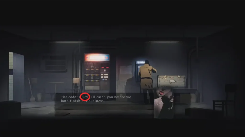 Code of Room 3 safe