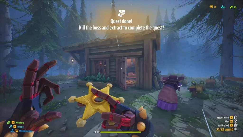 Completing Granny's first quest