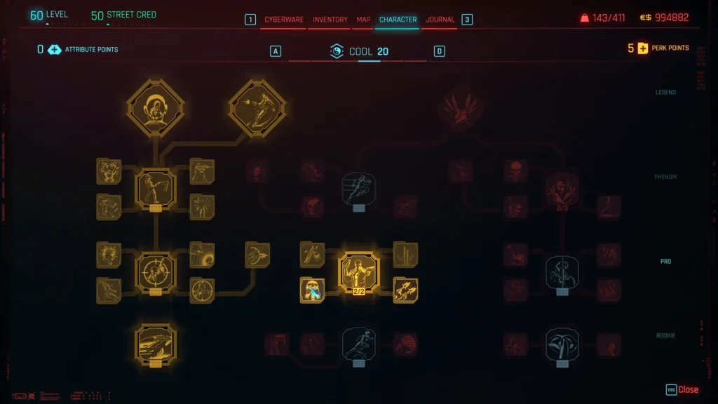 Cool Attribute Perks Explained