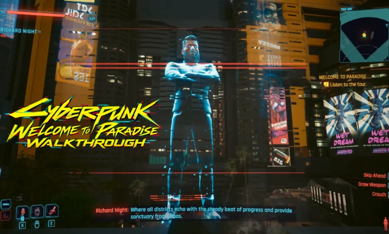 Cyberpunk Welcome to Paradise Walkthrough