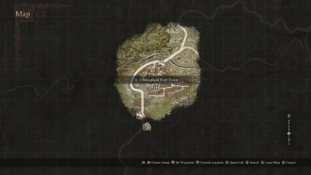 Ibrahim's Location on the Map