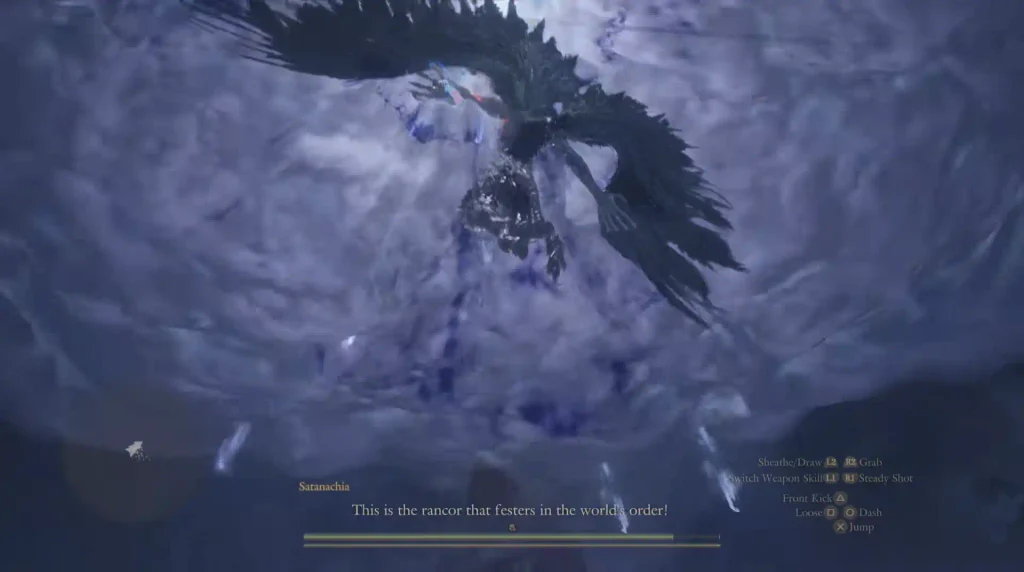 DD2 Dark Arisen Satanachia attacks from the sky