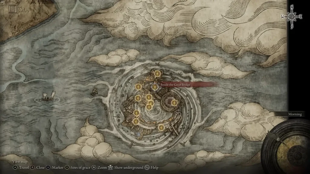 Drake Knight Set location on the map