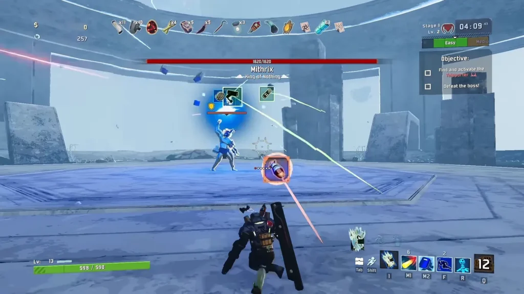 Effect of Karma on Mithrix in ROR2