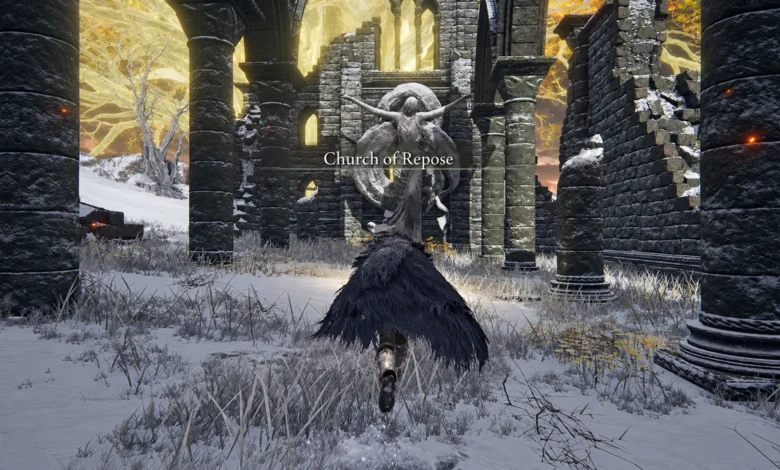 Elden Ring Church of Repose Sacred Tear Location
