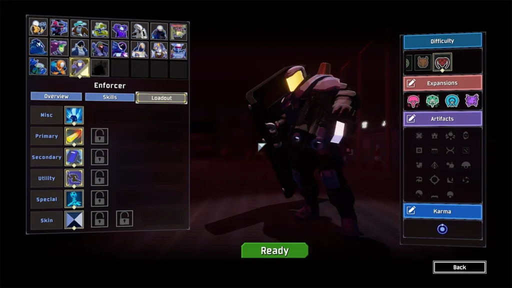 Enforcer Character Ability in ROR2