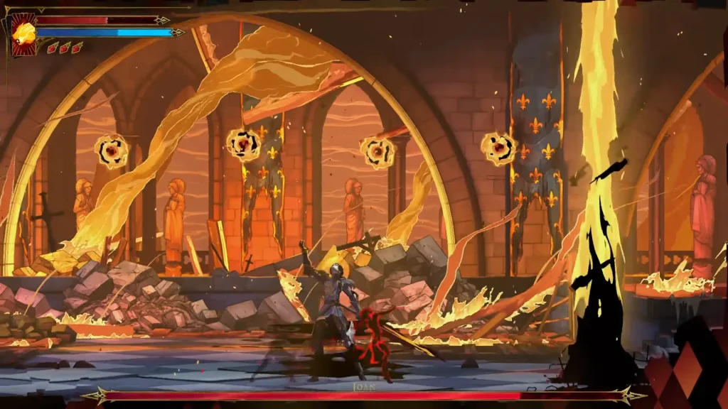 Joan Flame Pillar 