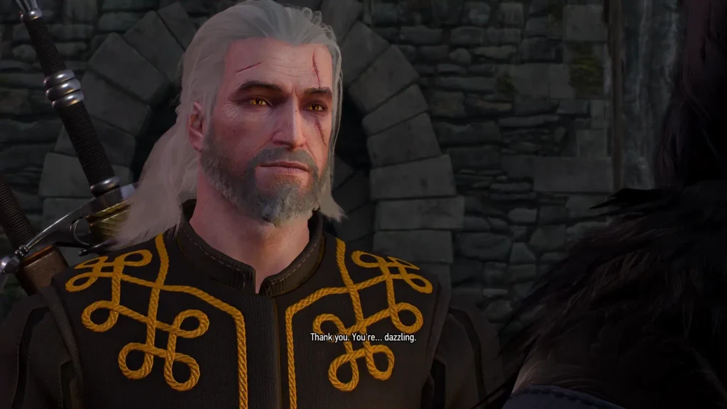 Geralt Black and white