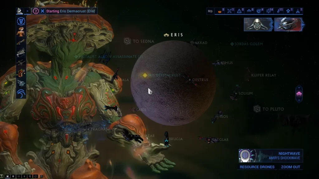 Going to Dermacrust node on Eris