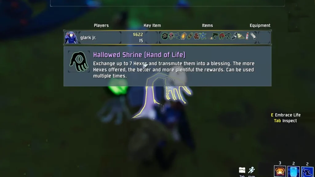 Hallowed Shrine Hand of Life