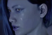 Sunny leaves with the Cenobites in the ending of Hellraiser Revival
