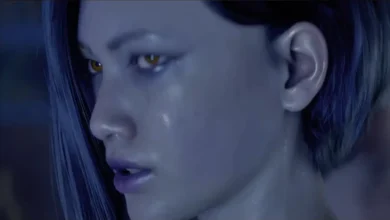 Sunny leaves with the Cenobites in the ending of Hellraiser Revival