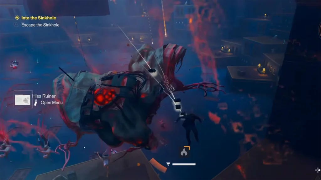 Hiss Ruiner Breaker enemy in Control Resonant Into the Sinkhole