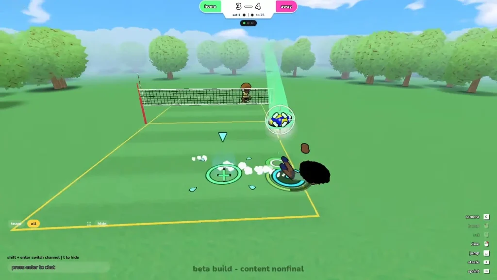 How to Dive in Just Volleyball