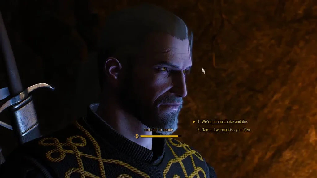 Important choice 1 Yennefer Romance