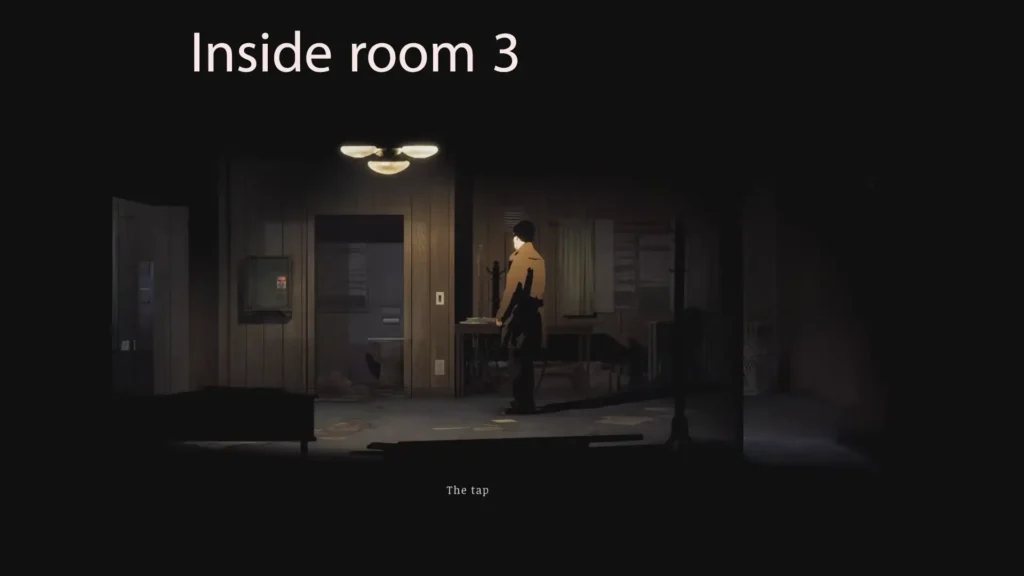 Inside room 3 of Silver pines
