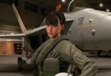 Kate Evans in Ace Combat 8