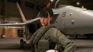 Kate Evans in Ace Combat 8