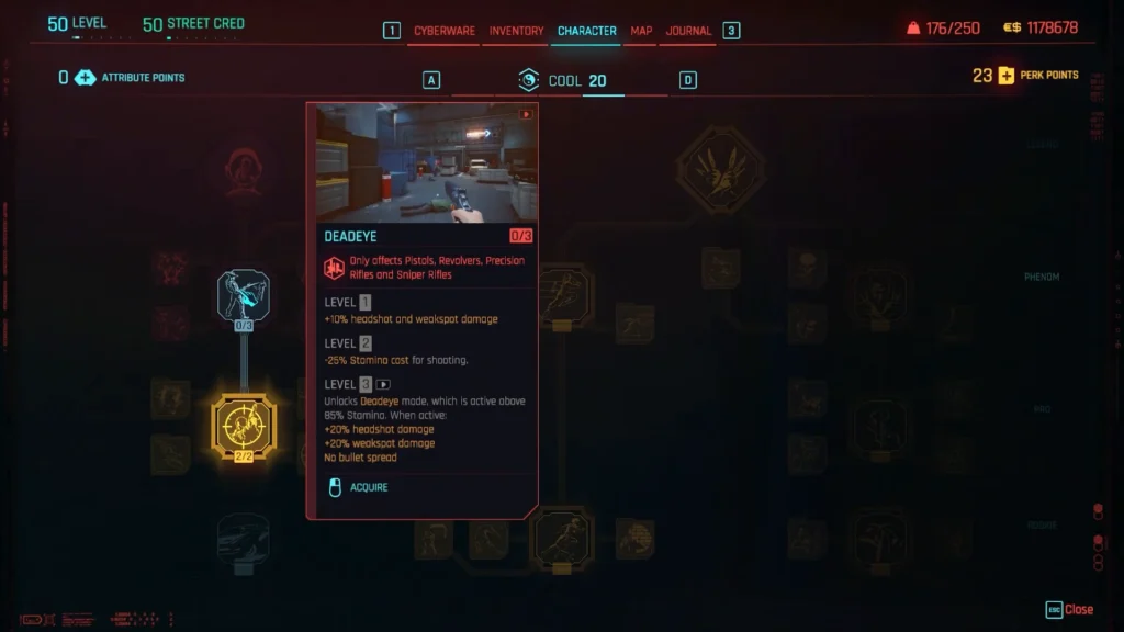 Level 15 Deadeye