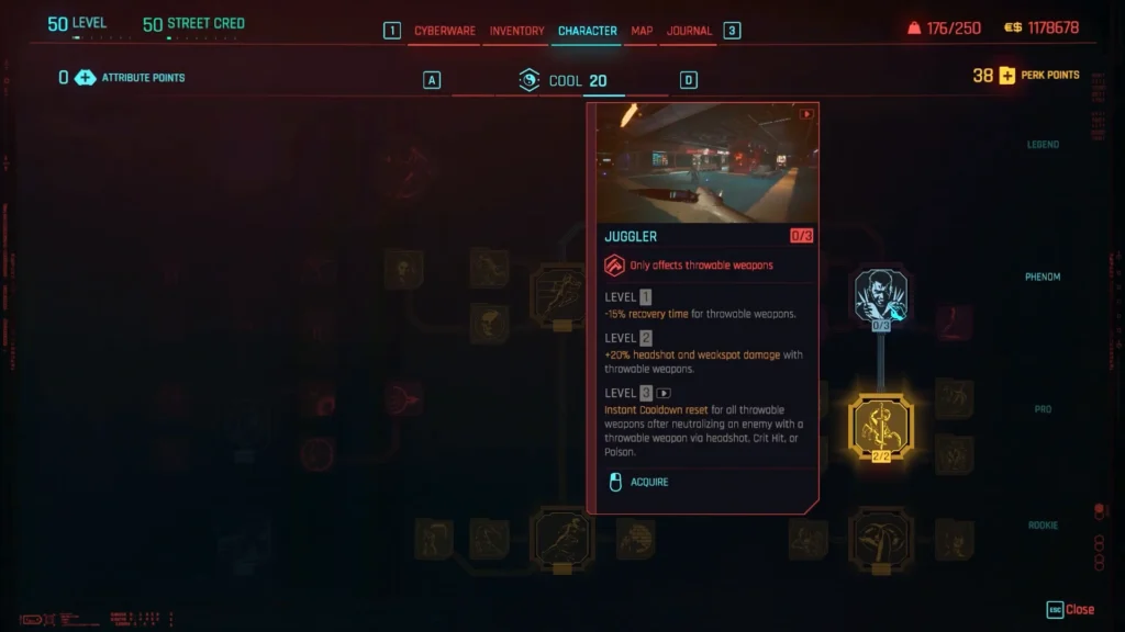 Level 15 Juggler
