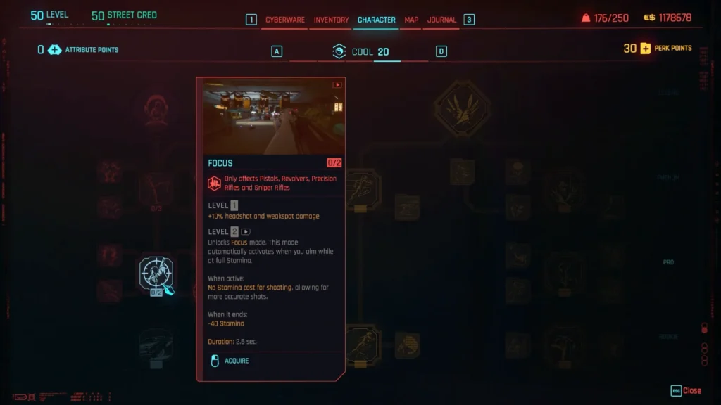 Level 9 Focus