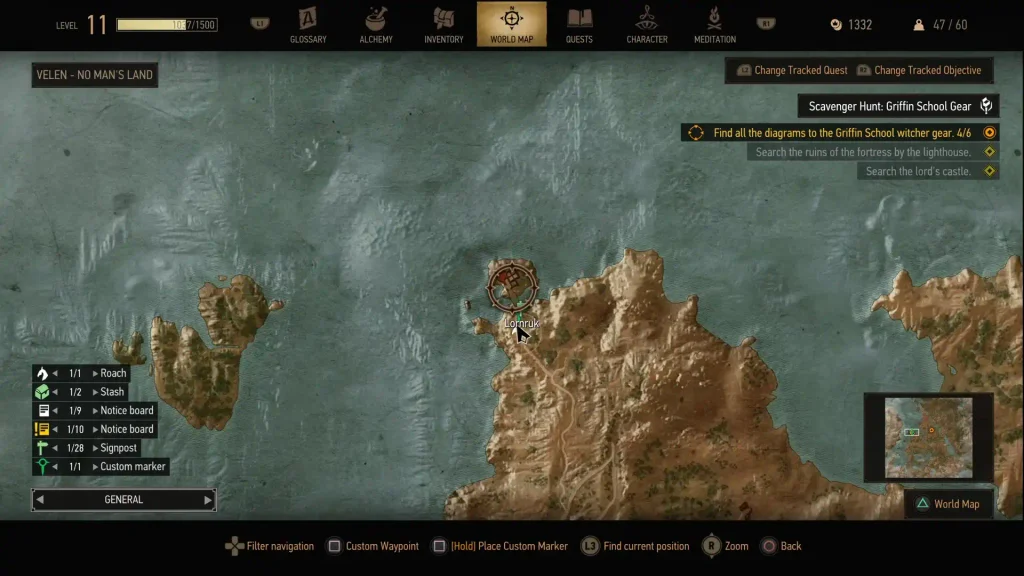 Lornluk's location on the map