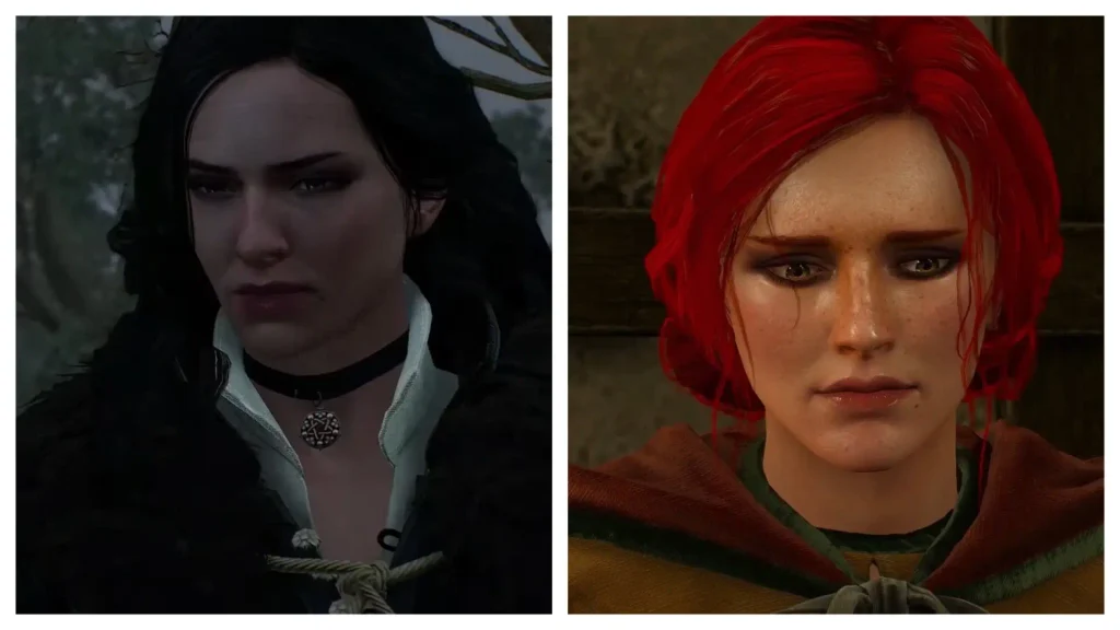 Yennefer and Triss
