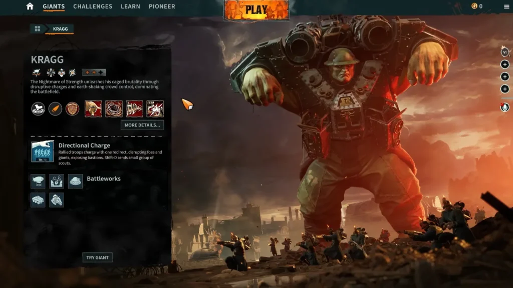 March of Giants Kragg