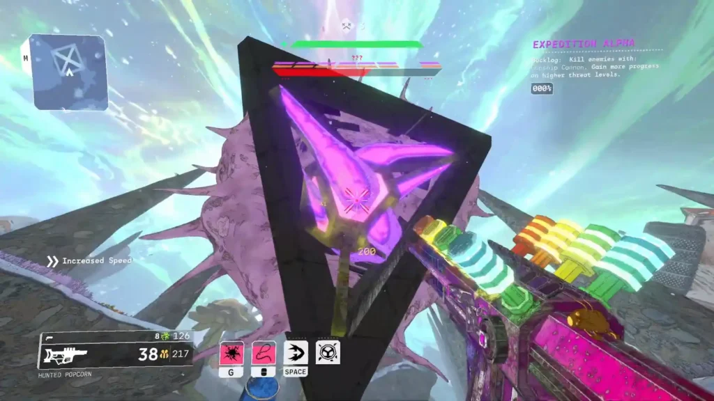 Expedition Alpha Boss' Core is exposed