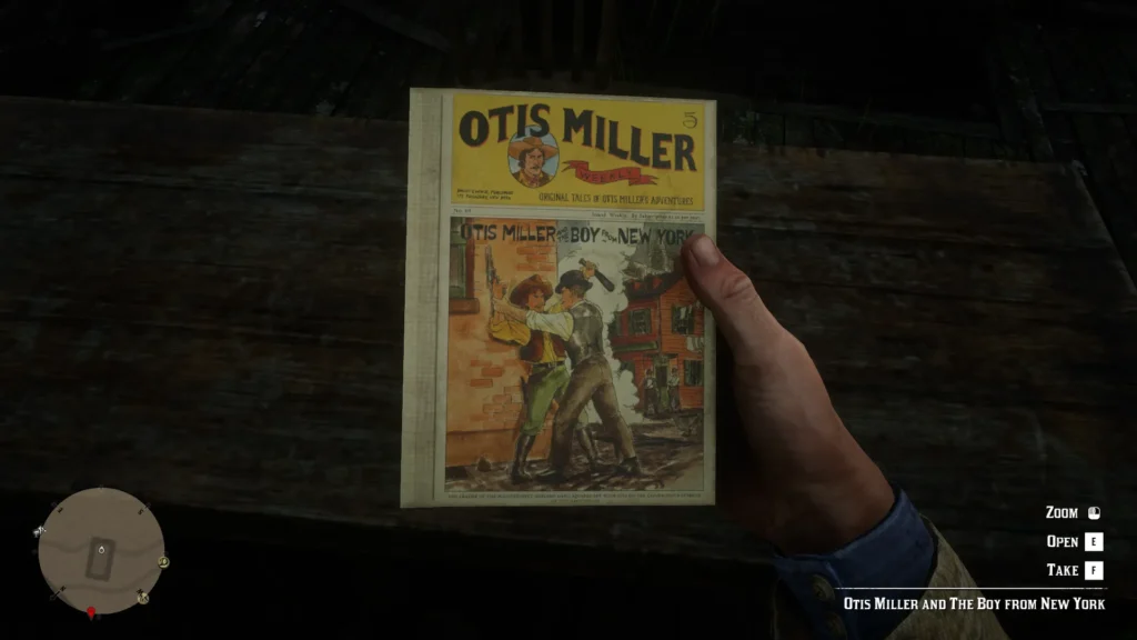 Otis Miller and the Boy from New York Penny Dreadful location at Pleasance in RDR2