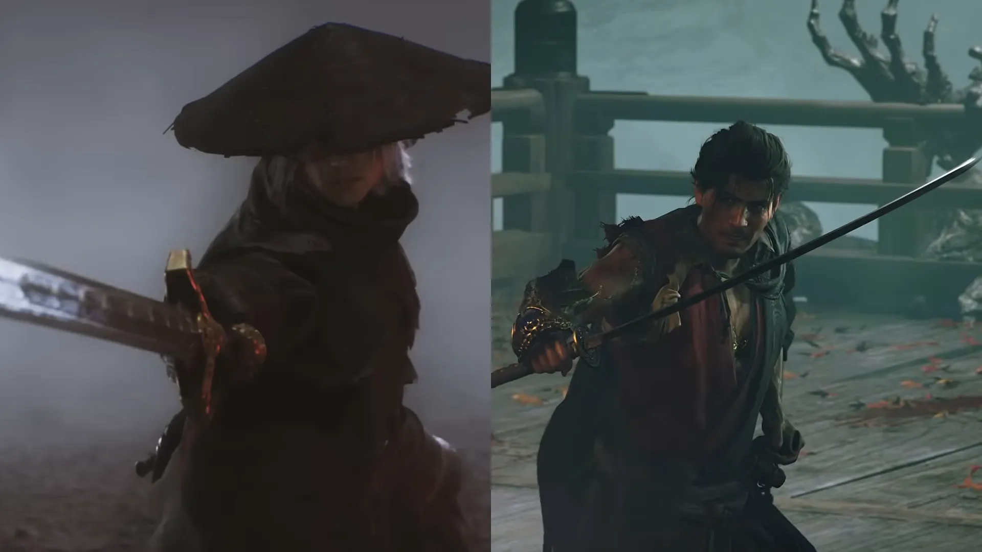 Soul facing off Miyamoto Musashi