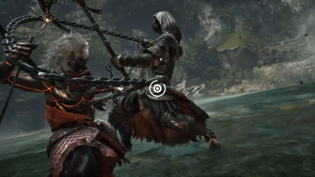 Soul fighting The Hunt in Blood Steel Form