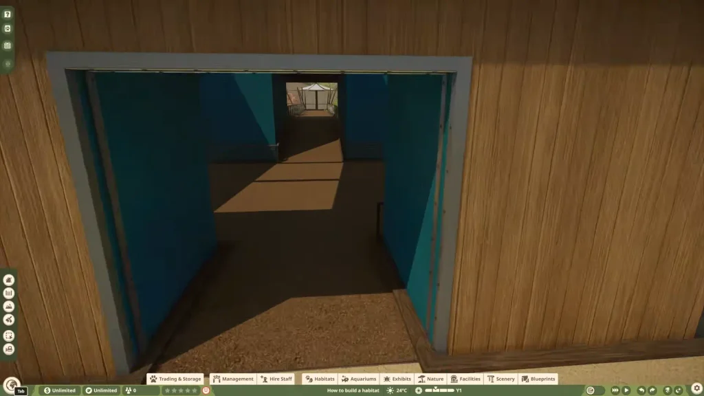 Planet Zoo 2 Habitat Door