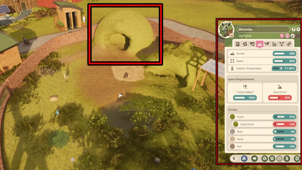 Planet Zoo 2 Shelter Method 2 Carve Natural Caves with Terrain Stamps and the Chisel Tool