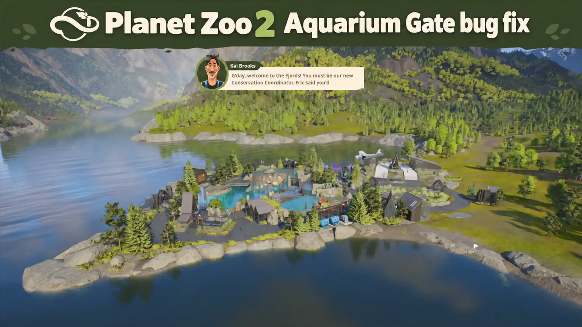 Planet Zoo 2 Aquarium Gate Bug