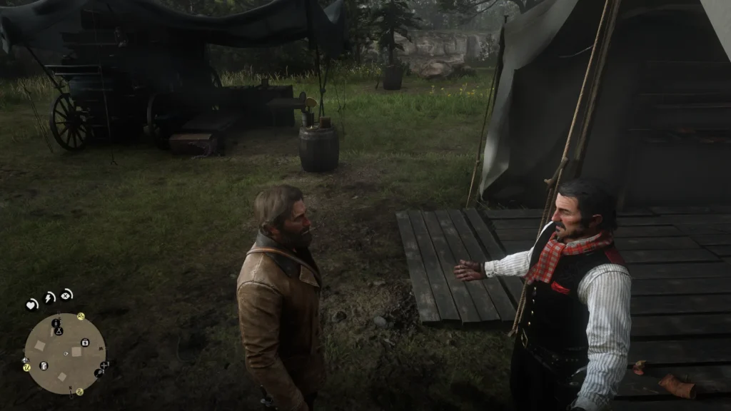 RDR2 camp requests and rewards