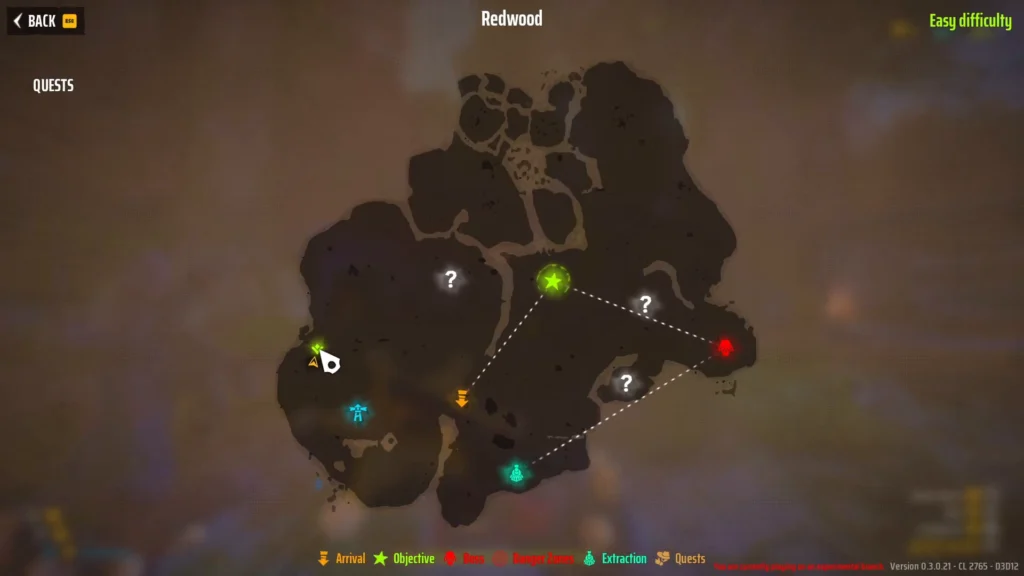 Grave 2 location shown on map
