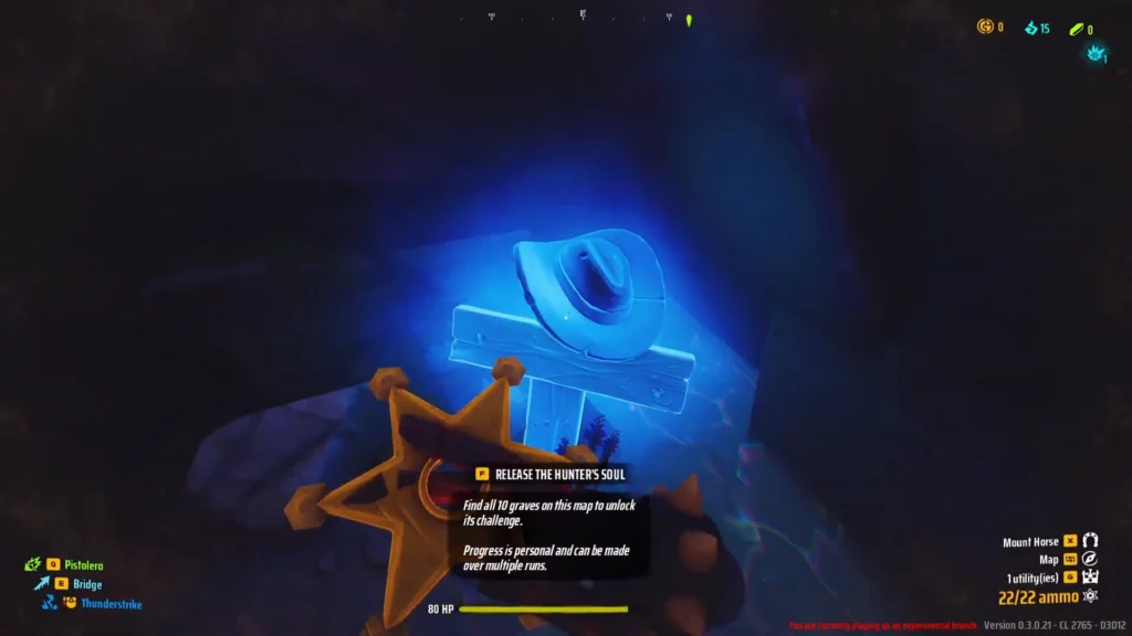 Grave 6 location shown in the game world