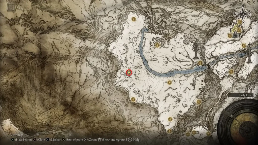 Sanguine Noble Set on the map