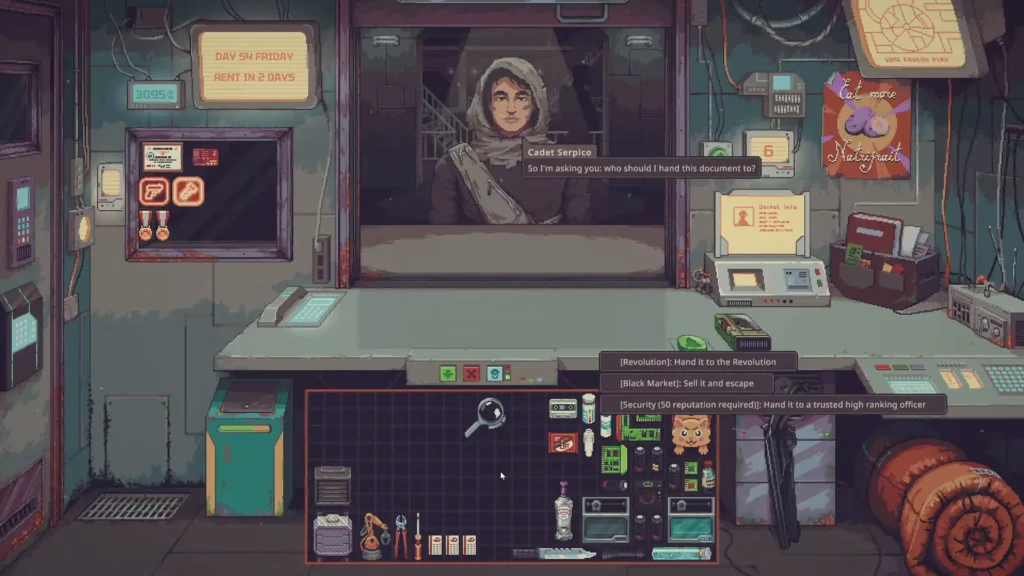 Probably Stolen Serpico faction choice
