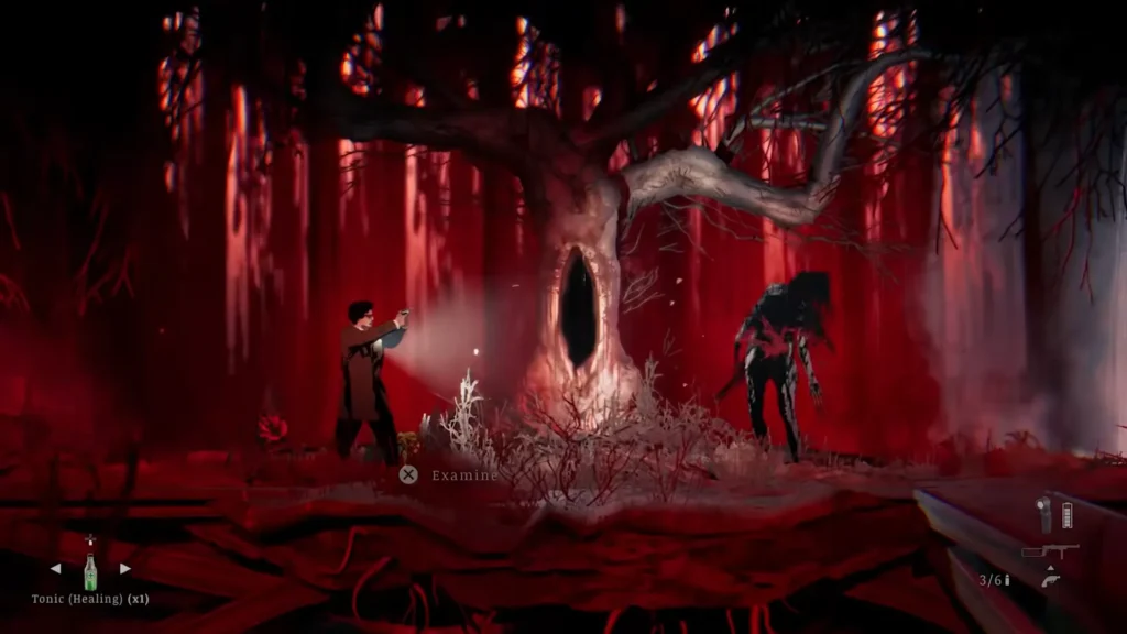 Silver Pines Final Boss The Flesh Tree Boss