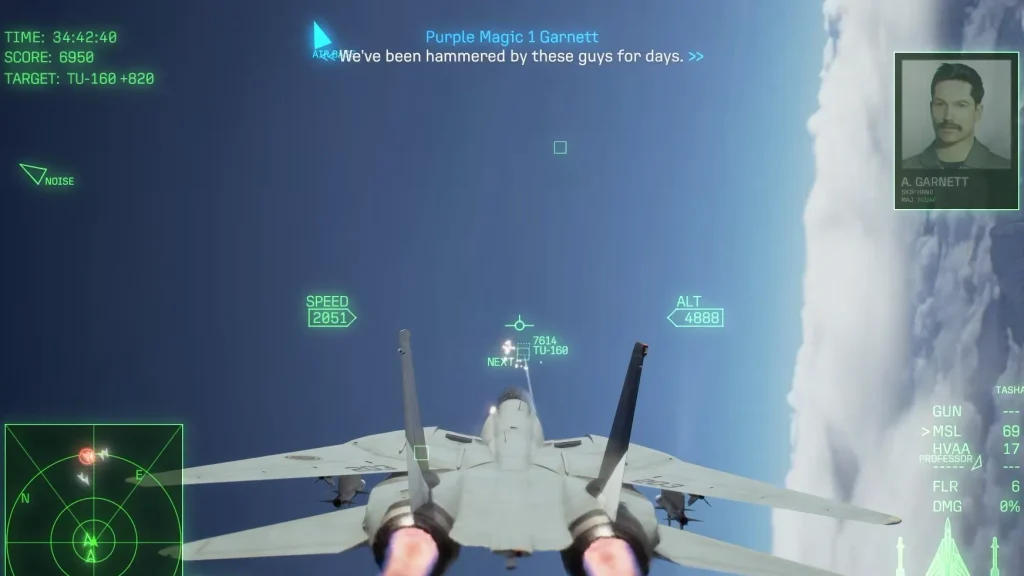 TU 160 bomber inbound