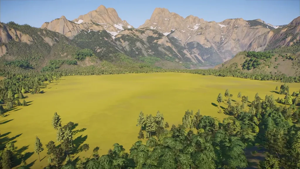 Planet Zoo 2 Taiga Flat Map