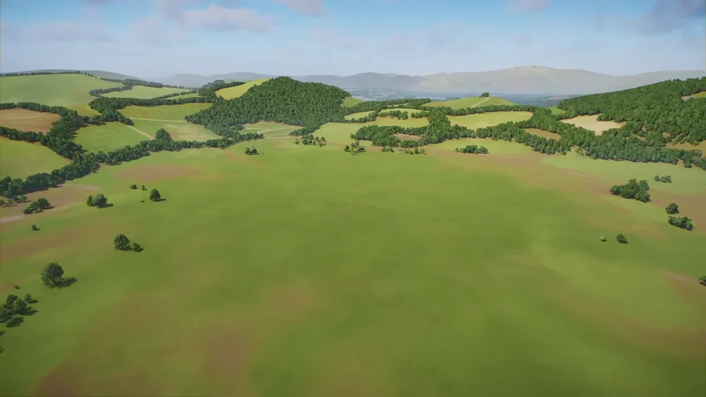 Temperate Flat Map