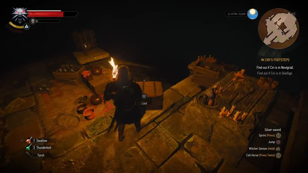 the chest with all the Griffin armor set diagrams inside