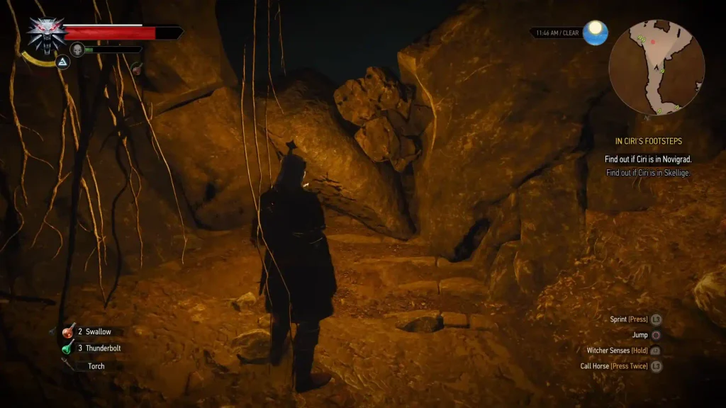 the second wall to break in the cave