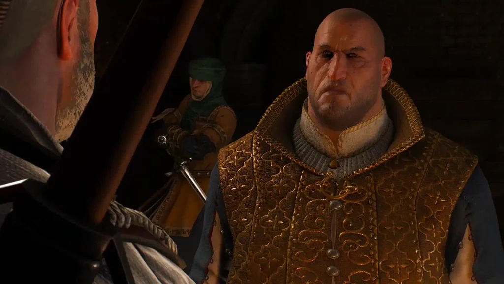 The Witcher 3 Djisktra and Geralt talk